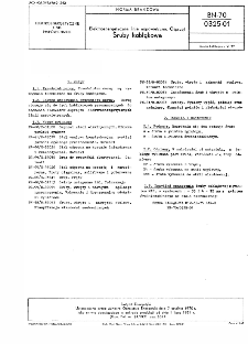 Elektroenergetyczne linie napowietrzne - Osprzęt - Śruby kabłąkowe BN-70/0325-01