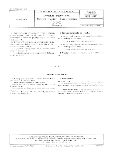 Armatura przemysłowa - Czopy trzpieni kwadratowe proste - Wymiary BN-80/5211-07
