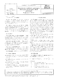 Kompensacja wydłużeń gazociągów ułożonych na terenach szkód górniczych - Wymagania i badania BN-73/8976-59