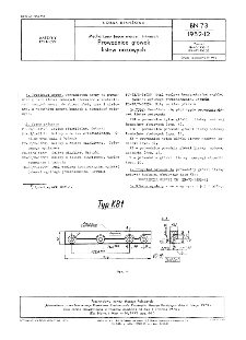 Mechanizmy tnące maszyn żniwnych - Prowadnice główek listew nożowych BN-73/1952-12