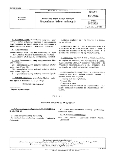 Mechanizmy tnące maszyn żniwnych - Prowadnice listew nożowych BN-73/1952-14