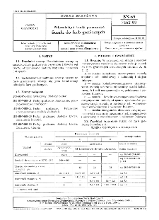Półprodukty i środki pomocnicze - Suszki do farb graficznych BN-69/7462-09