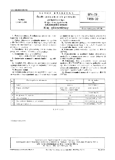 Środki pomocnicze dla przemysłu poligraficznego - Kleje introligatorskie celulozoglikolanowe - Klej glikocelowy BN-79/7465-02