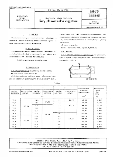 Aluminium i stopy aluminium - Rury płaskoowalne ciągnione BN-79/0836-01