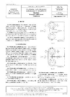 Przekładnie hydrokinetyczne jednostopniowe trójczłonowe - Określenia - Parametry podstawowe - Oznaczenia BN-76/1156-01