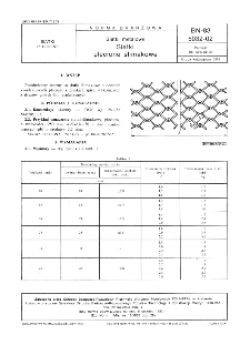 Siatki metalowe - Siatki plecione ślimakowe BN-83/5032-02