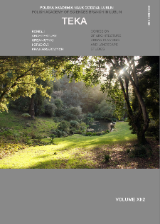 Teka Komisji Architektury, Urbanistyki i Studiów Krajobrazowych = Teka Comission of Architecture, Urban Planning and Landscape Studies. Volume XI/2