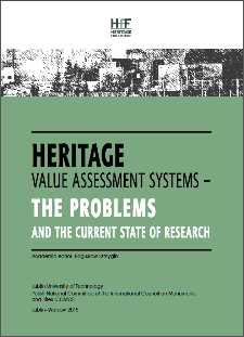 Heritage value assessment systems – the problems and the current state of research