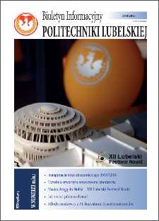Biuletyn Informacyjny Politechniki Lubelskiej nr 40 - 3(40)2015