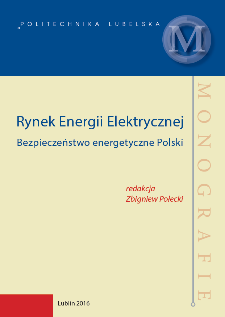 Rynek energii elektrycznej : Bezpieczeństwo energetyczne Polski