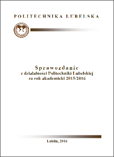 Sprawozdanie z działalności Politechniki Lubelskiej za rok akademicki 2015/2016