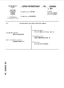 Zawór różnicowy [Dokument elektroniczny] : opis patentowy nr 224841