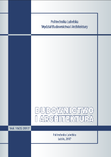 Budownictwo i Architektura Vol. 16(3)2017