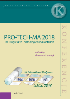 PRO-TECH-MA 2018 : The Progressive Technologies and Materials
