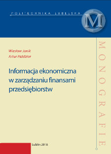 Informacja ekonomiczna w zarządzaniu finansami przedsiębiorstw