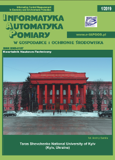 Informatyka Automatyka Pomiary w Gospodarce i Ochronie Środowiska 1/2019