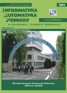 Informatyka Automatyka Pomiary w Gospodarce i Ochronie Środowiska 3/2018
