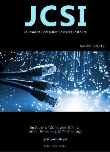 JCSI Journal of Computer Sciences Institute Vol. 12/2019