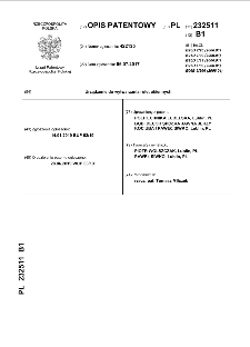 Urządzenie do wytwarzania rolet okiennych : opis patentowy nr 232511