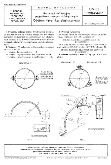 Rurociągi refulacyjne pogłębiarek ssących śródlądowych - Obejmy łącznika elastycznego BN-89/3798-04/07