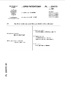 Sposób walcowania poprzeczno-klinowego odkuwek osiowosymetrycznych : opis patentowy nr 234175