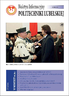 Biuletyn Informacyjny Politechniki Lubelskiej 3(31)2012