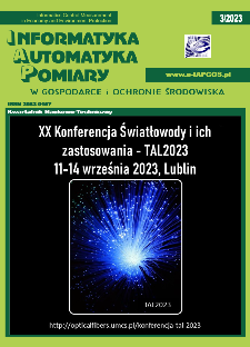 Informatyka Automatyka Pomiary w Gospodarce i Ochronie Środowiska 3/2023