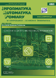 Informatyka Automatyka Pomiary w Gospodarce i Ochronie Środowiska 4/2023