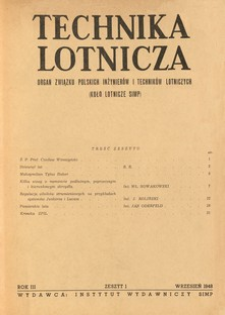 Technika Lotnicza 1-1948