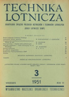 Technika Lotnicza 3-1951
