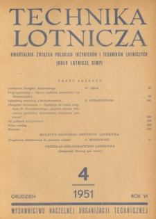 Technika Lotnicza 4-1951