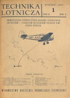 Technika Lotnicza 1-1955