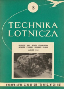 Technika Lotnicza 3-1962
