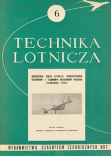 Technika Lotnicza 6-1962