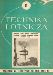 Technika Lotnicza 8-1962