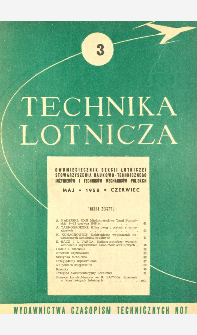 Technika Lotnicza 3-1958