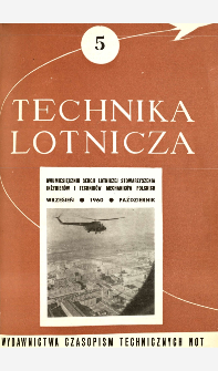 Technika Lotnicza 5-1960