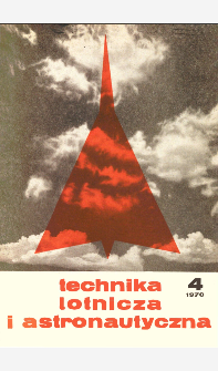 Technika Lotnicza i Astronautyczna 4-1970