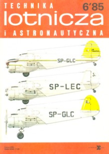 Technika Lotnicza i Astronautyczna 6-1985