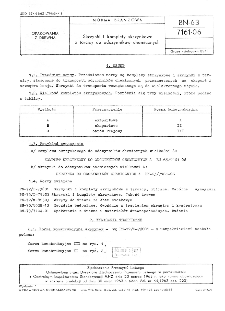 Skrzynki i komplety skrzynkowe z tarcicy do odczynników chemicznych BN-63/7161-06