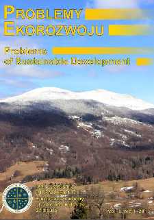 Problemy Ekorozwoju : studia filozoficzno-sozologiczne Vol. 8, Nr 1, 2013