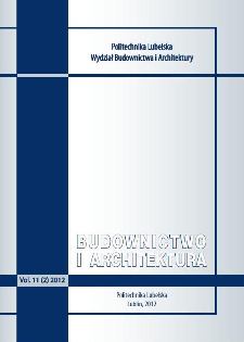 Budownictwo i Architektura Vol. 11(2)2012