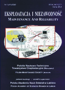 Eksploatacja i Niezawodność = Maintenance and Reliability Nr 2 (14)2002