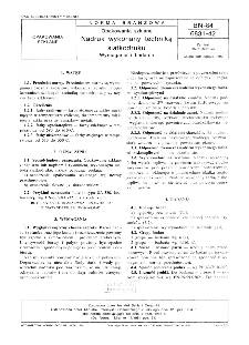 Opakowania szklane - Nadruk wykonany techniką siatkodruku - Wymagania i badania BN-84/6831-42
