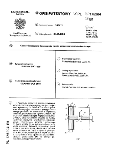 Sposób i urządzenie do napawania warstw o zmiennym składzie chemicznym : opis patentowy nr 176204