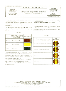 Okrętowe pojemniki olejowe - Znakowania rozpoznawcze BN-84/3722-12