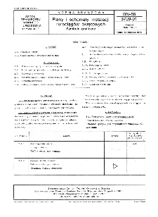 Plany i schematy instalacji rurociągów okrętowych - Symbole graficzne BN-88/3709-01
