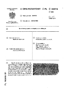 Sposób otrzymywania ozdobnych powłok niklowych : opis patentowy nr 163018