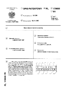 Bezdylatacyjna konstrukcja podłóg : opis patentowy nr 178600