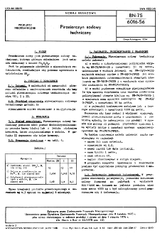 Pirosiarczyn sodowy techniczny BN-75/6016-56